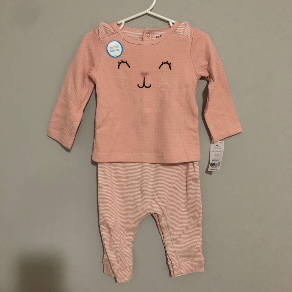 NWT 18 month Girls Pink outfit